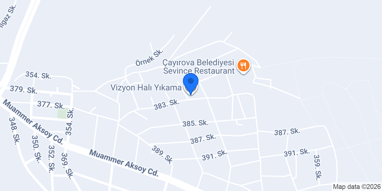 Vizyon Halı Yıkama konumu