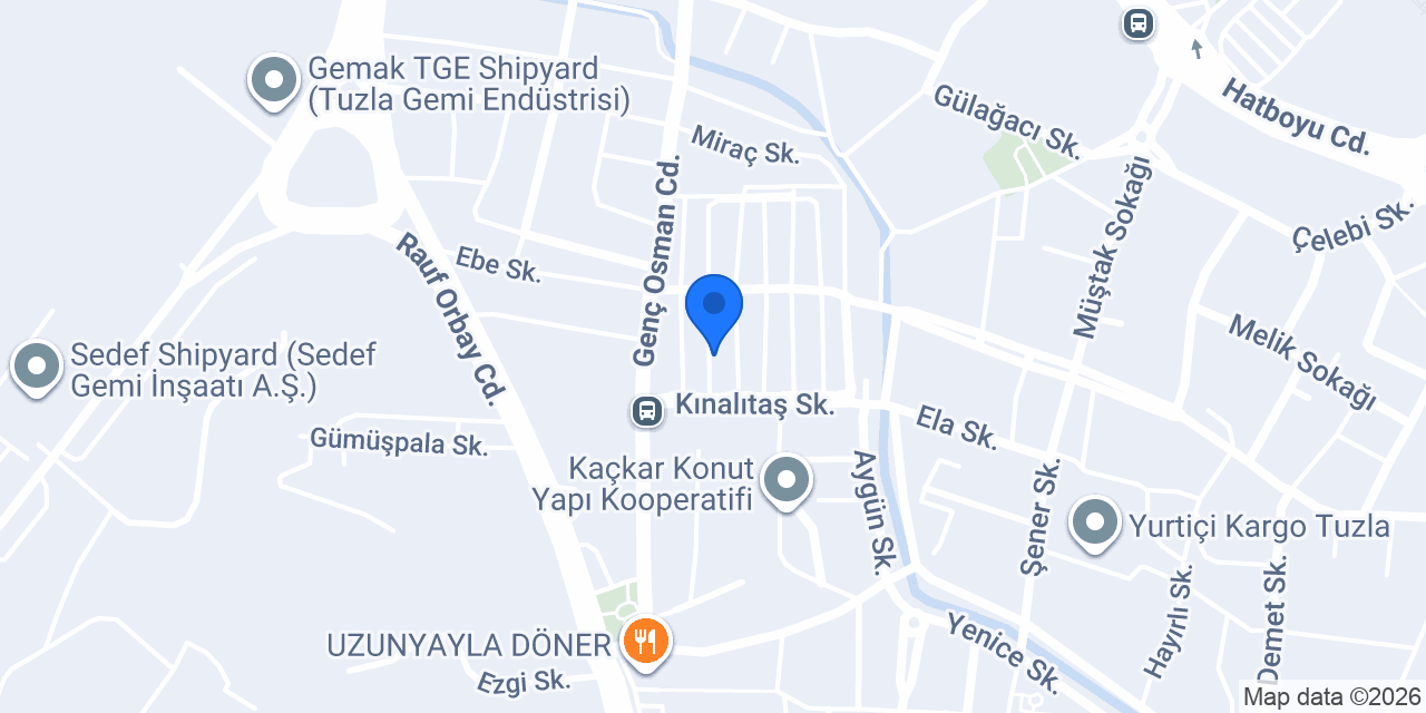 YAT AYDINLATMA konumu