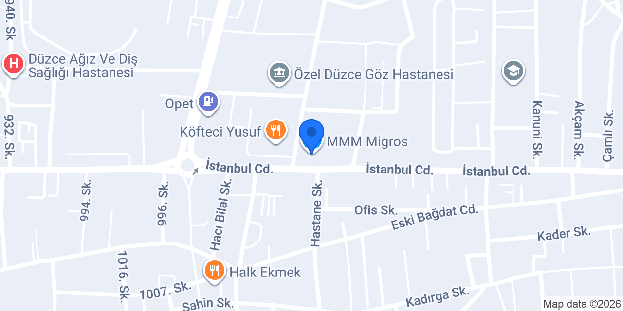 KBB ALİ FUAT ŞAŞOĞLU MUAYENEHANE konumu