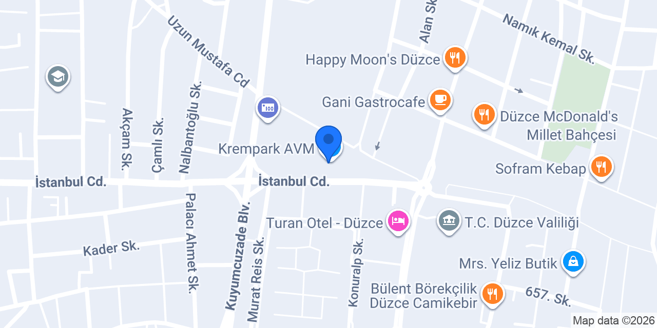 Krempark Terzi konumu