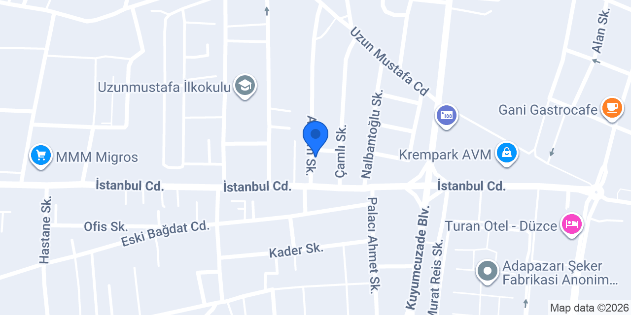 Çabam Emlak konumu