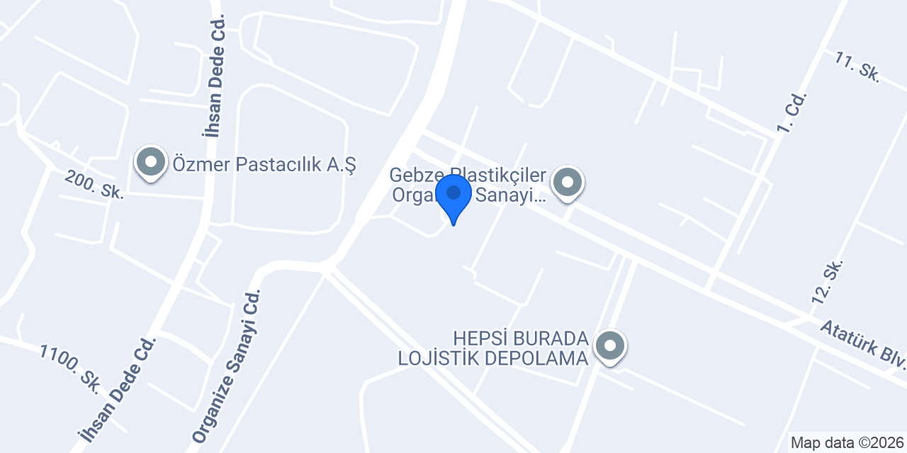 Ziraat Katılım Gebze OSB Ticari Şubesi konumu