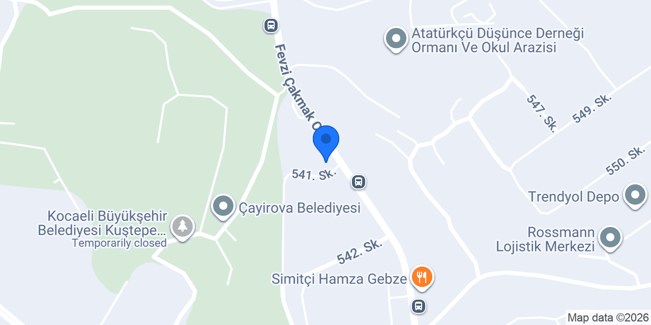 Raslantı Aile Restaurantı konumu
