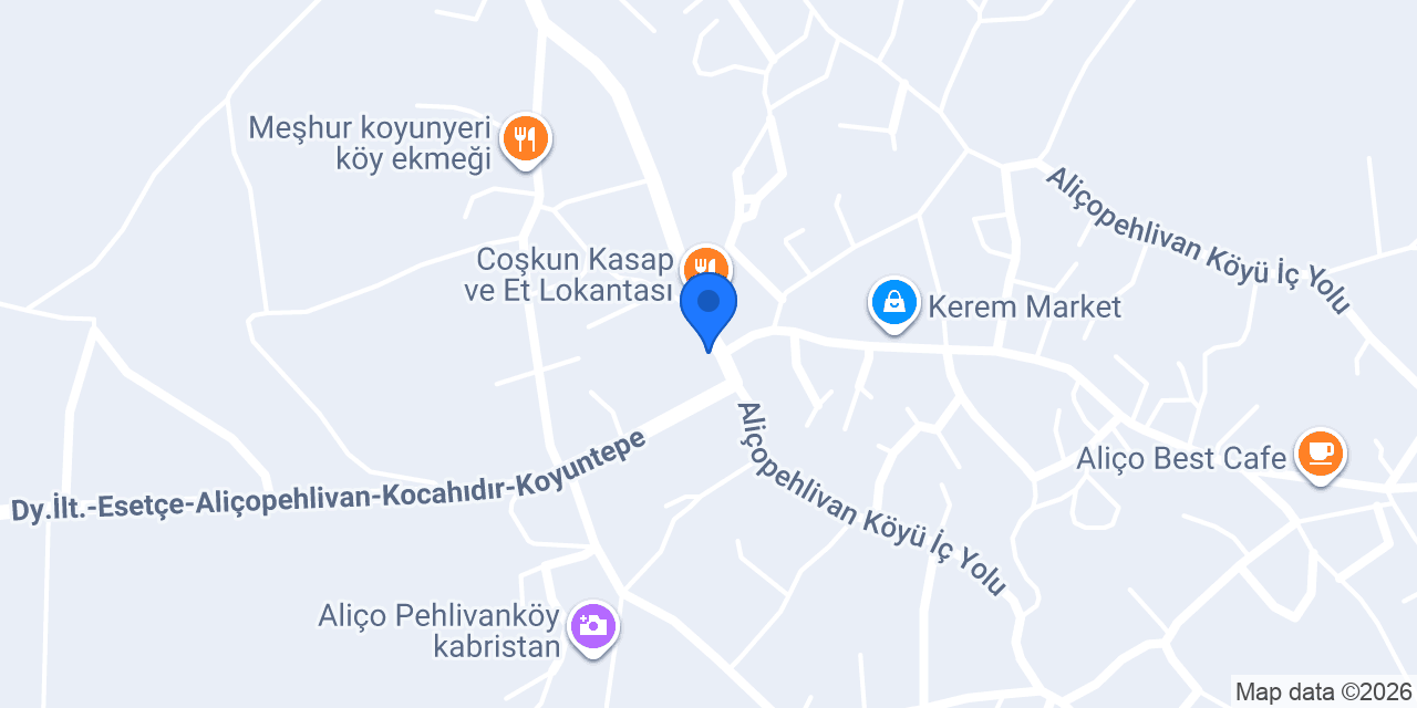 ALİ ŞEN MARKET konumu