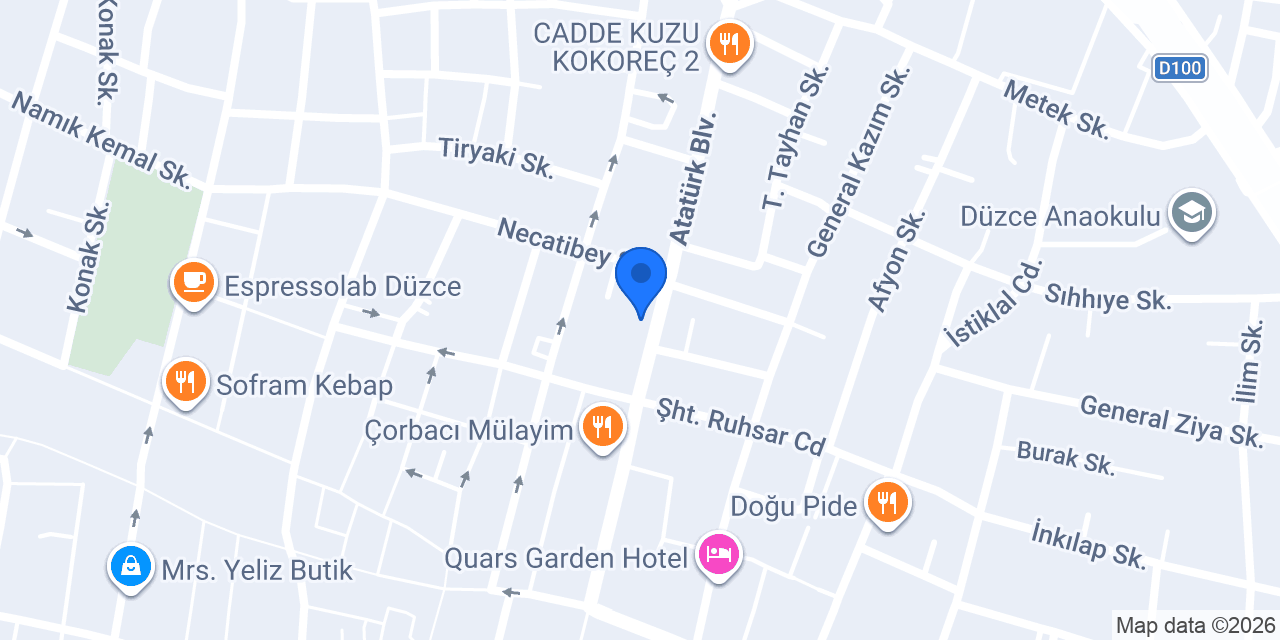 Başkent Mobilya konumu