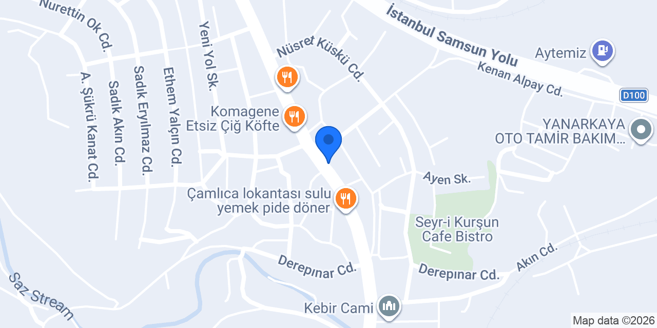 Yıldız Sigorta Çankırı Şubesi konumu