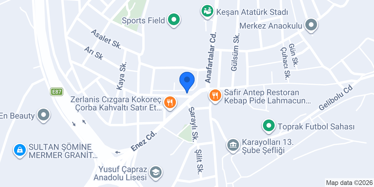 M.Gürşat Kasap Izgara Salonu konumu
