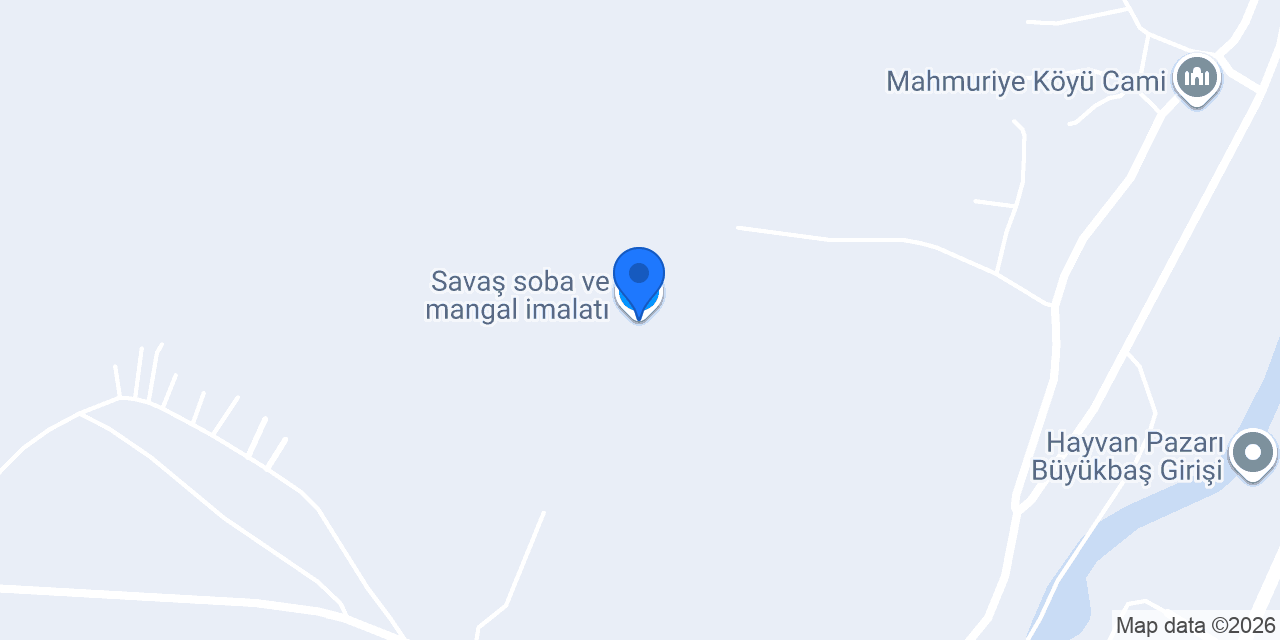 Savaş soba ve mangal imalatı konumu