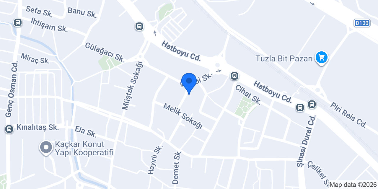 Bloom Studio Tuzla konumu