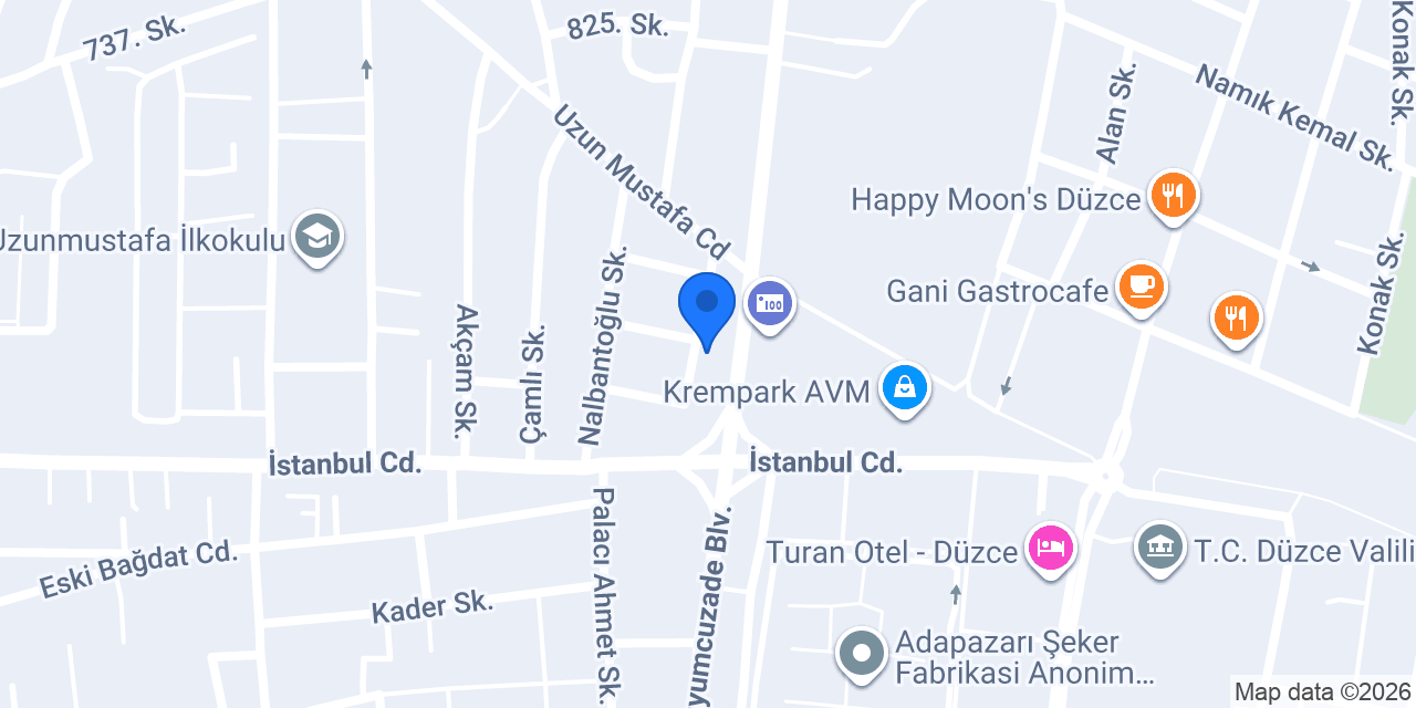 Kırmızı Akademi konumu