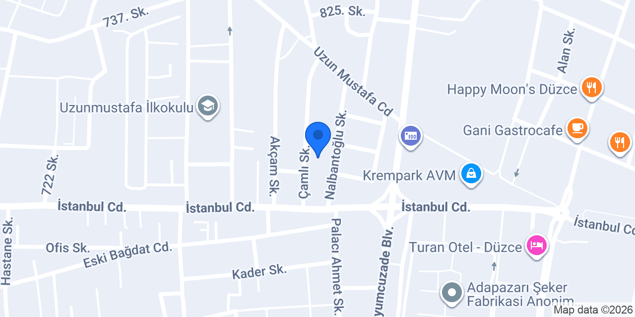 Masal Sanat Cafe konumu