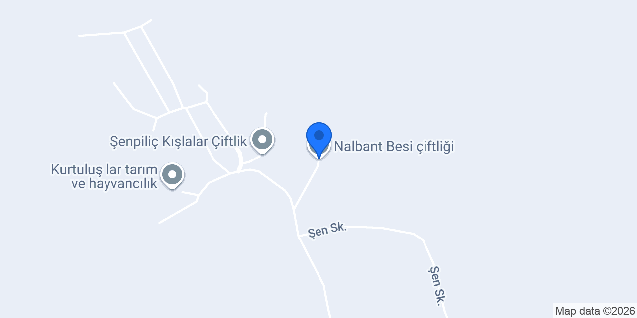 Nalbant Besi çiftliği konumu