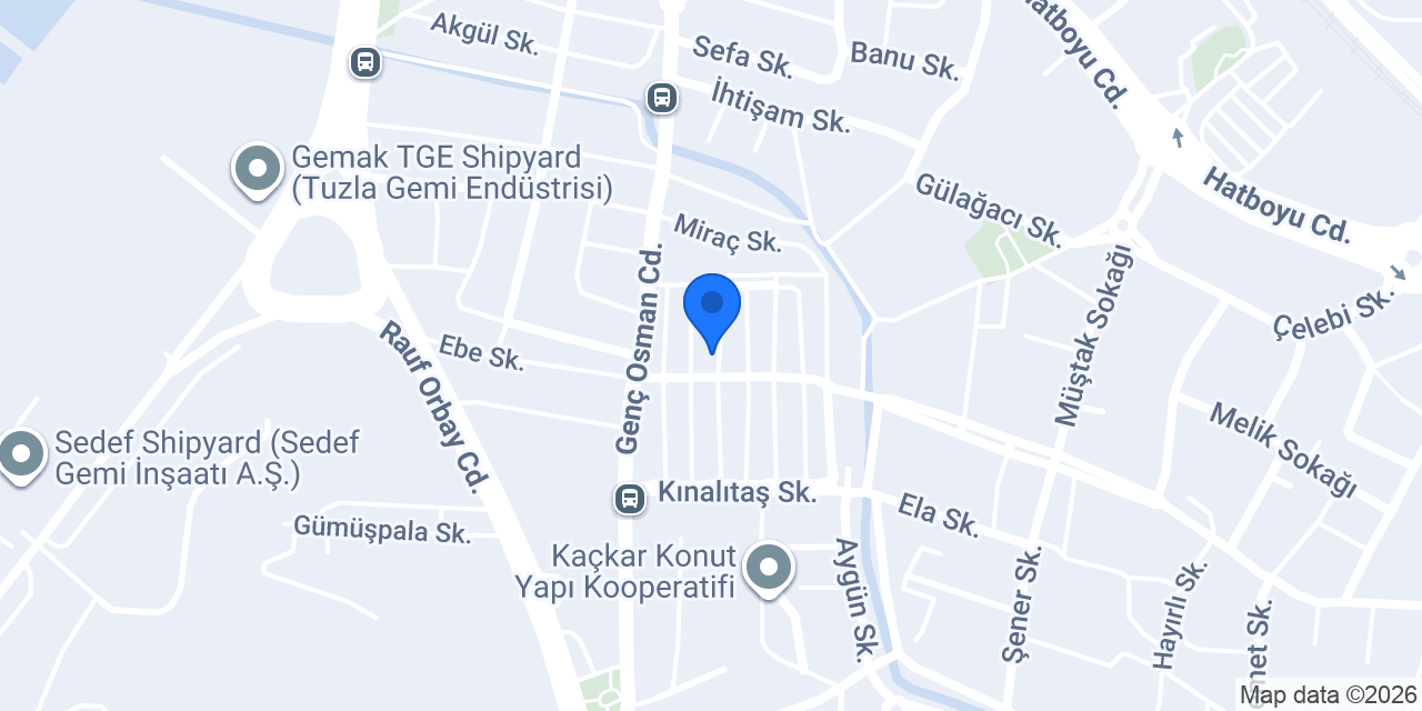 EGEM MARINE DENIZCİLİK konumu