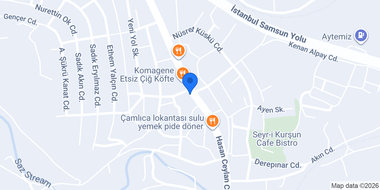 Kurşunlu yiğit taksi konumu
