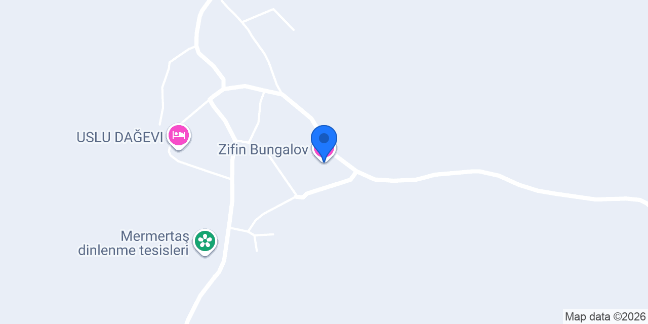 Zifin Bungalov konumu