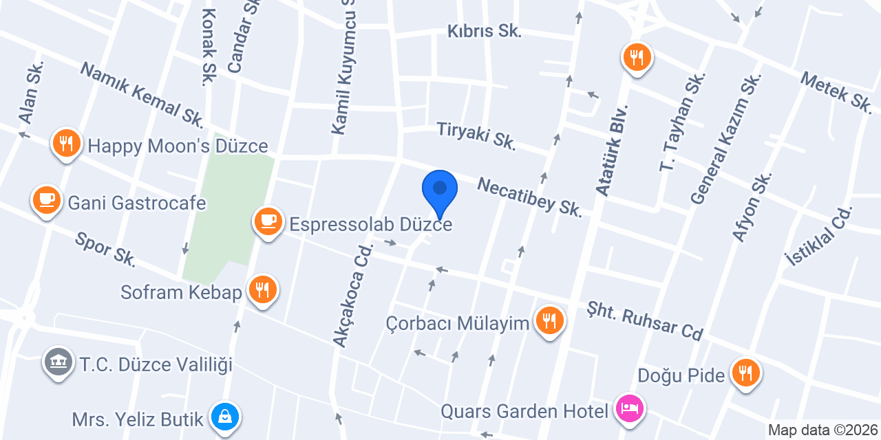 Tüfekçioğlu Ticaret konumu