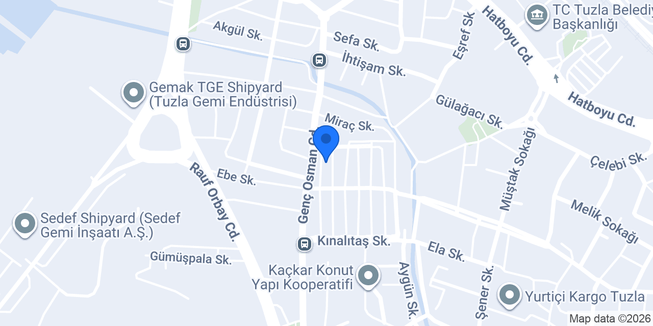 Altın Çıpa Metal konumu