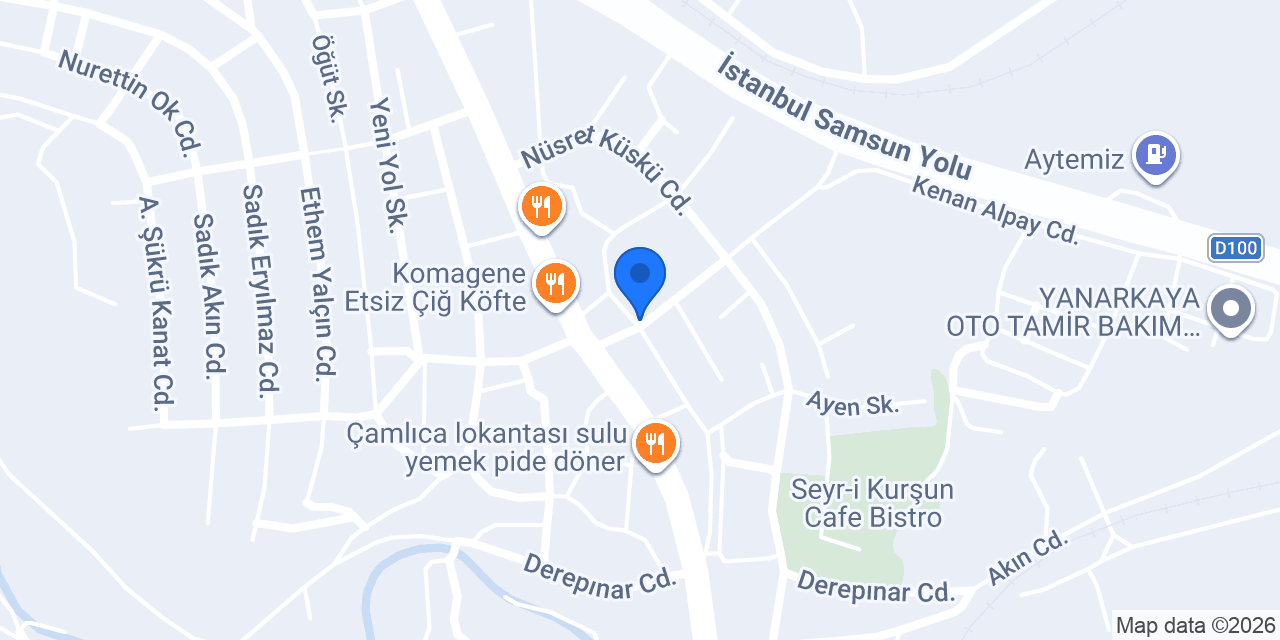 Yıldırım Veteriner Kliniği konumu