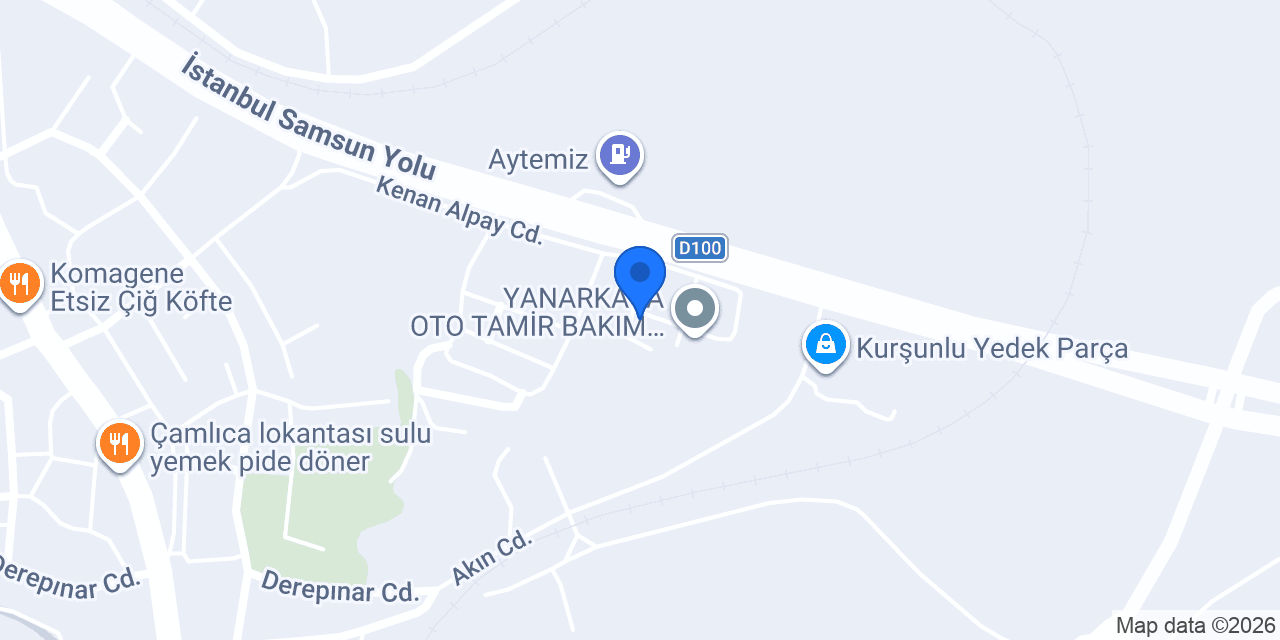 ŞEKERTAŞ MERMER MADENCİLİK SAN. VE TİÇ. A.Ş. konumu