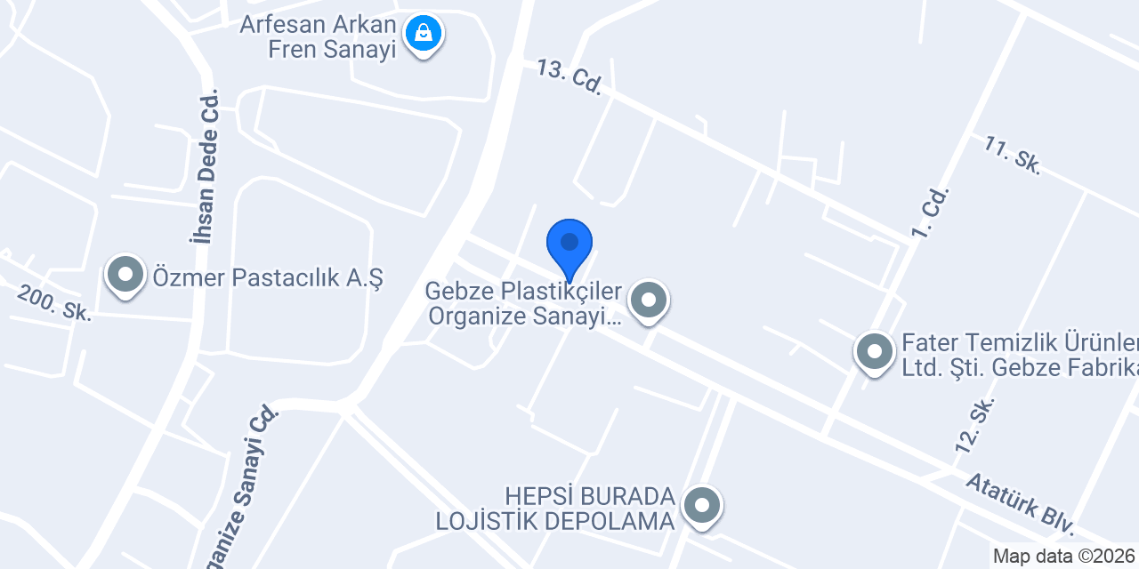 OYA Plastik Kalıp Tic.Ltd.Şti konumu