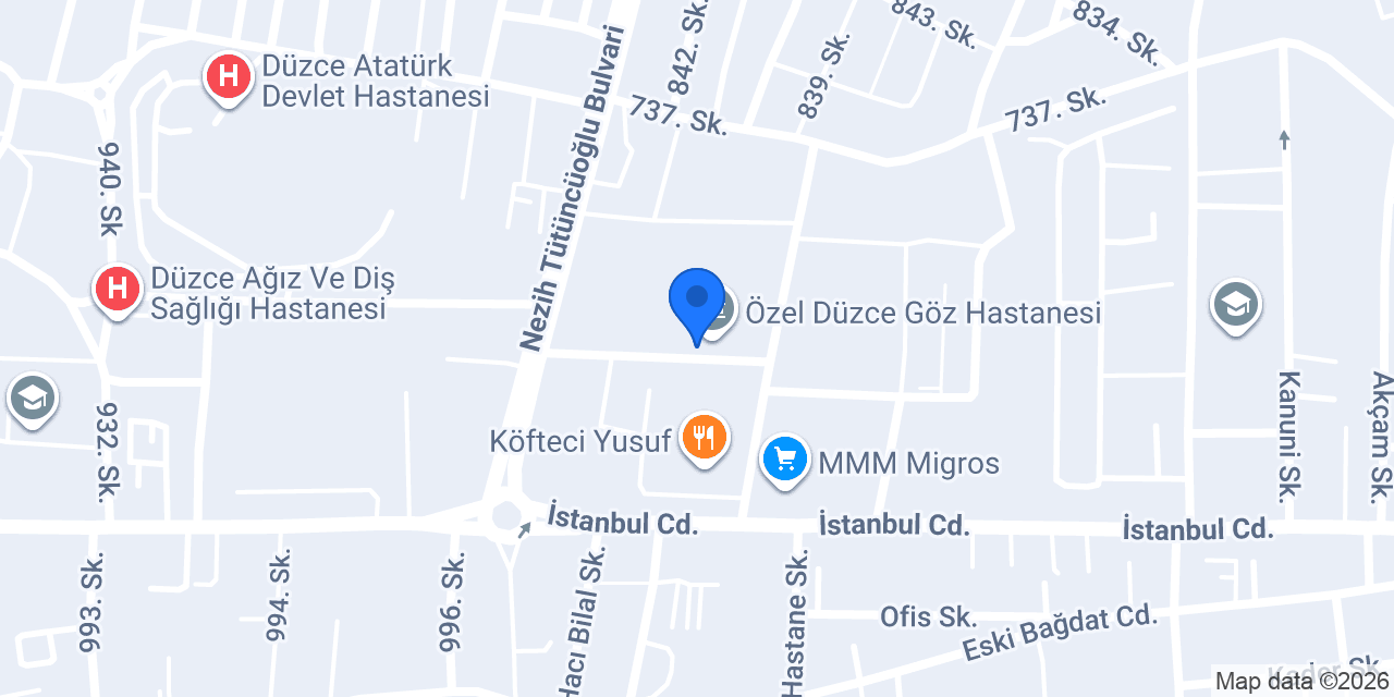 Serdar Kırmızı Optik konumu