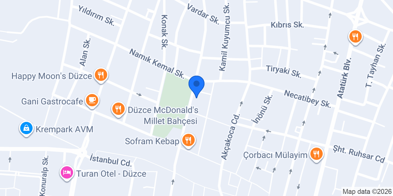 Akcaol Auto Rental konumu