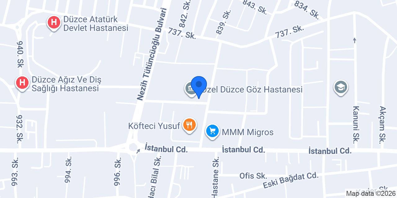 Efe Optik konumu