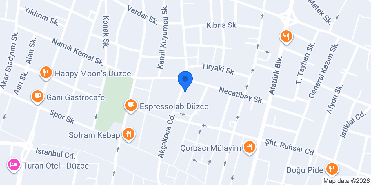 Dzc İkram Gıda konumu