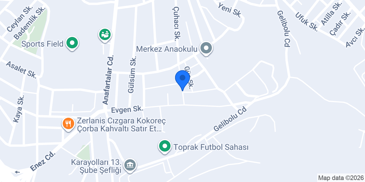 ST Gurme Gıda San.Ltd.Şti. konumu
