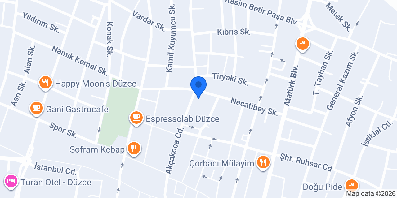 Özmutlu Soğutma konumu