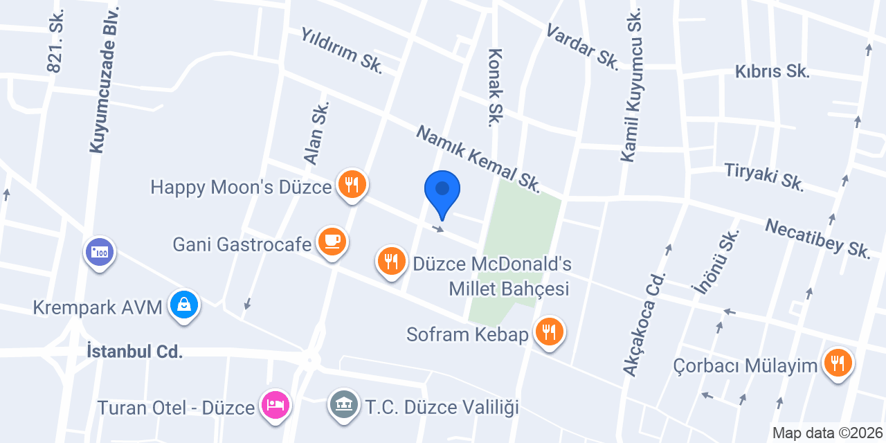 Muayenehane- Uzman Doktor Ayşe Efe Arıcan konumu