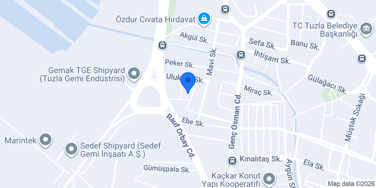 Pusula Endüstri Gemi konumu