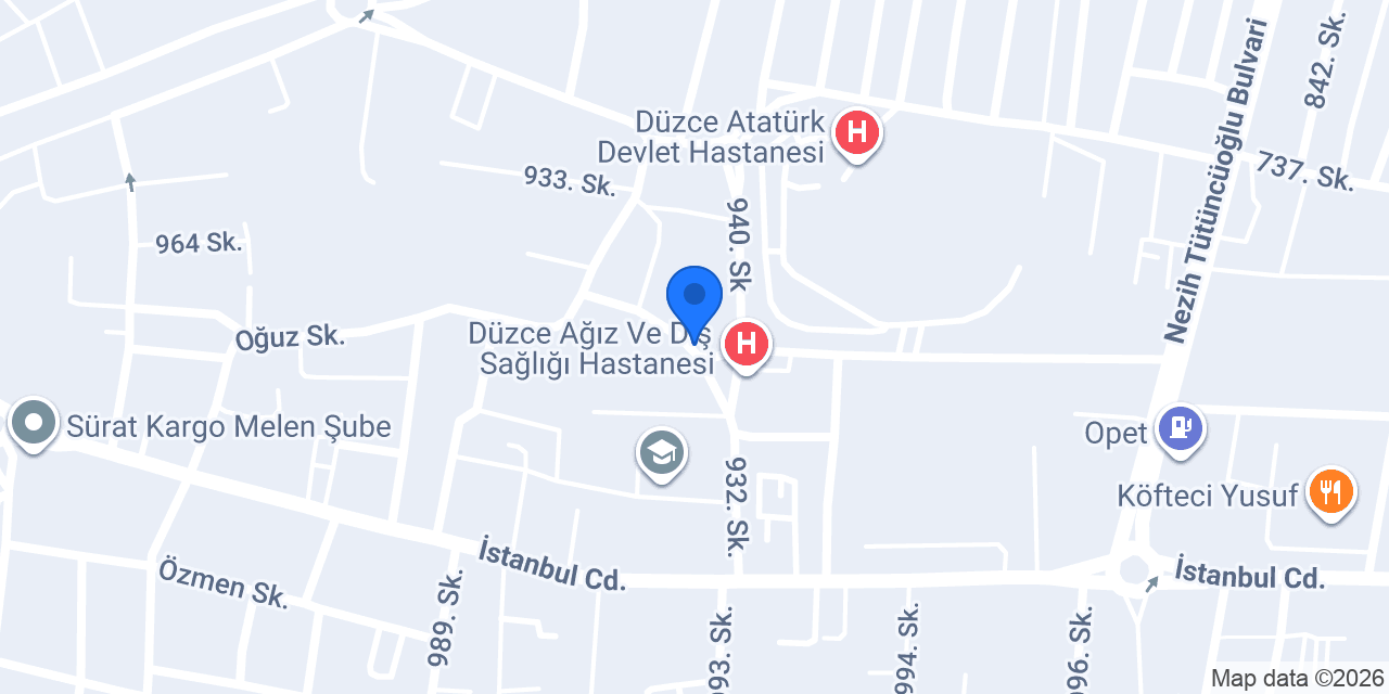 Yeni ÖZEN OPTİK konumu
