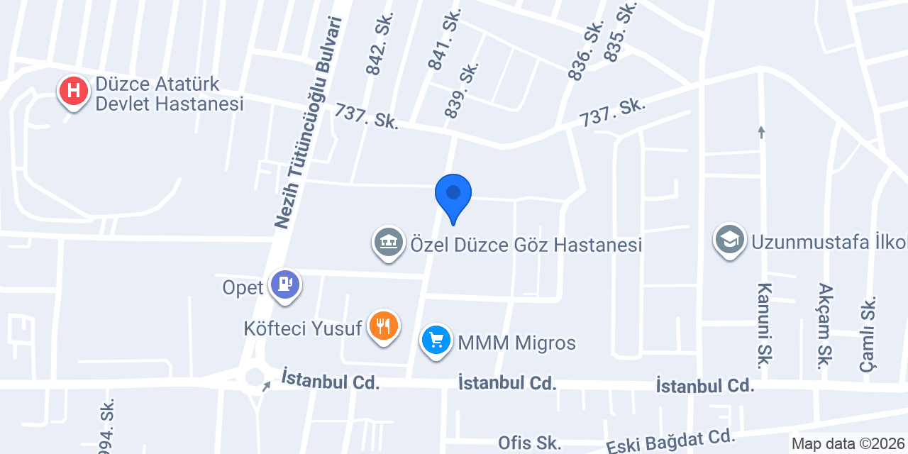 AUTOCLUB DÜZCE konumu