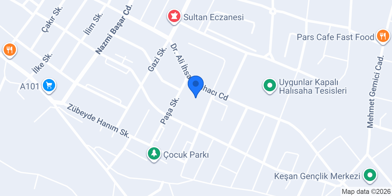 Özhancı Market (Toki) konumu