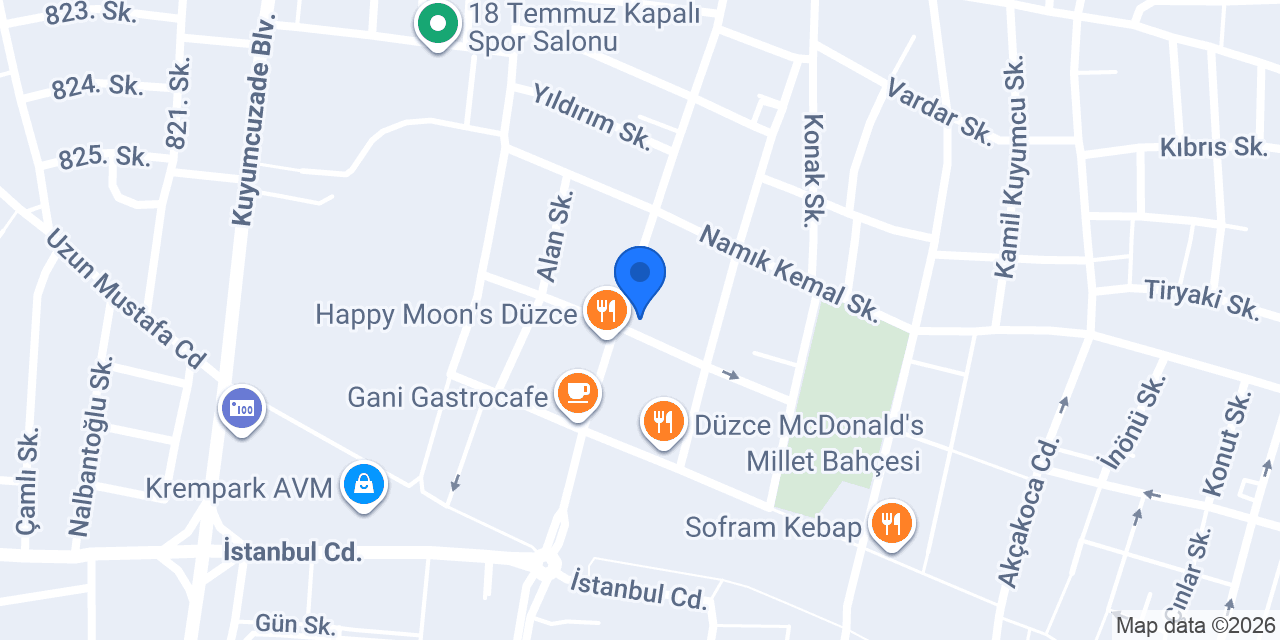 Güneş Tıp Merkez konumu