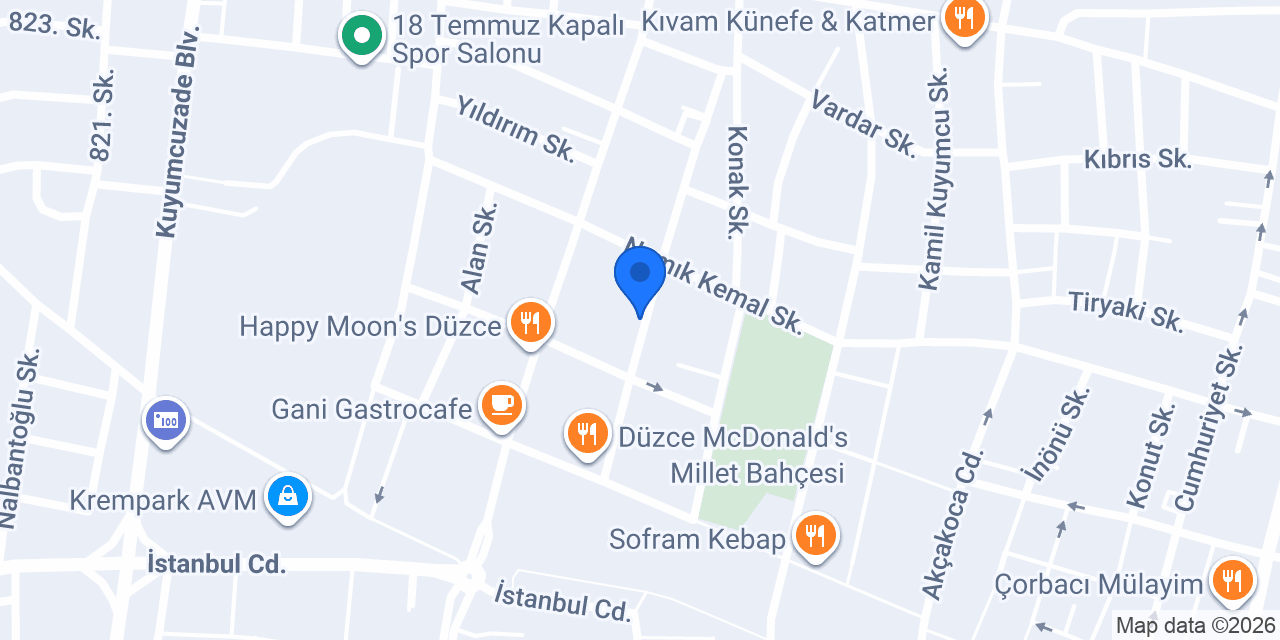 EFENDİCE CÜBBE ŞALVAR konumu