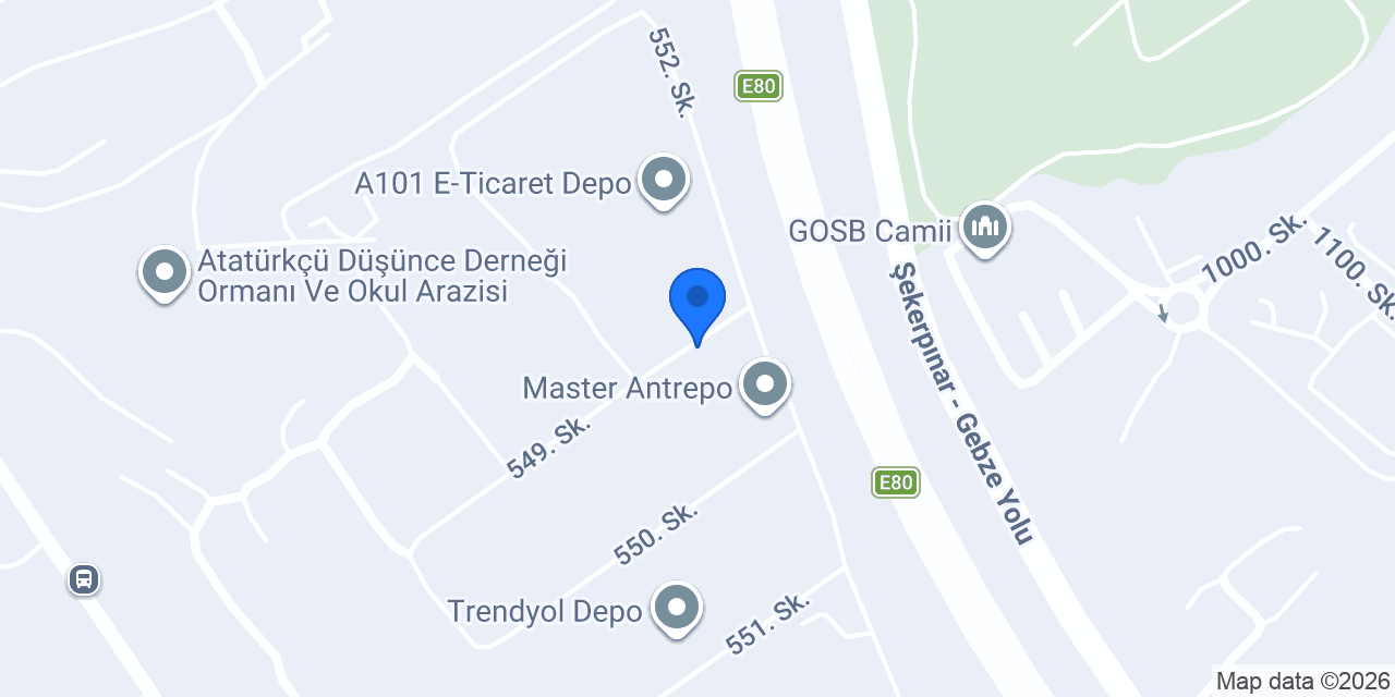 CANDERE DEPO 1 konumu