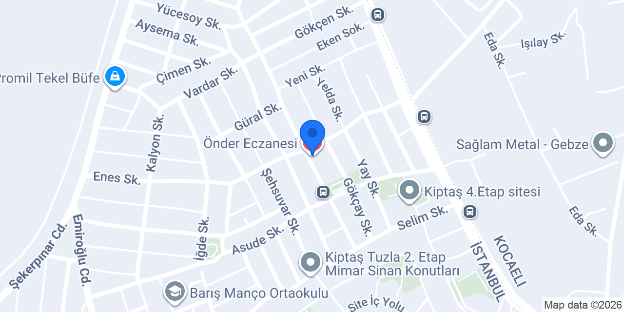 Önder Eczanesi konumu