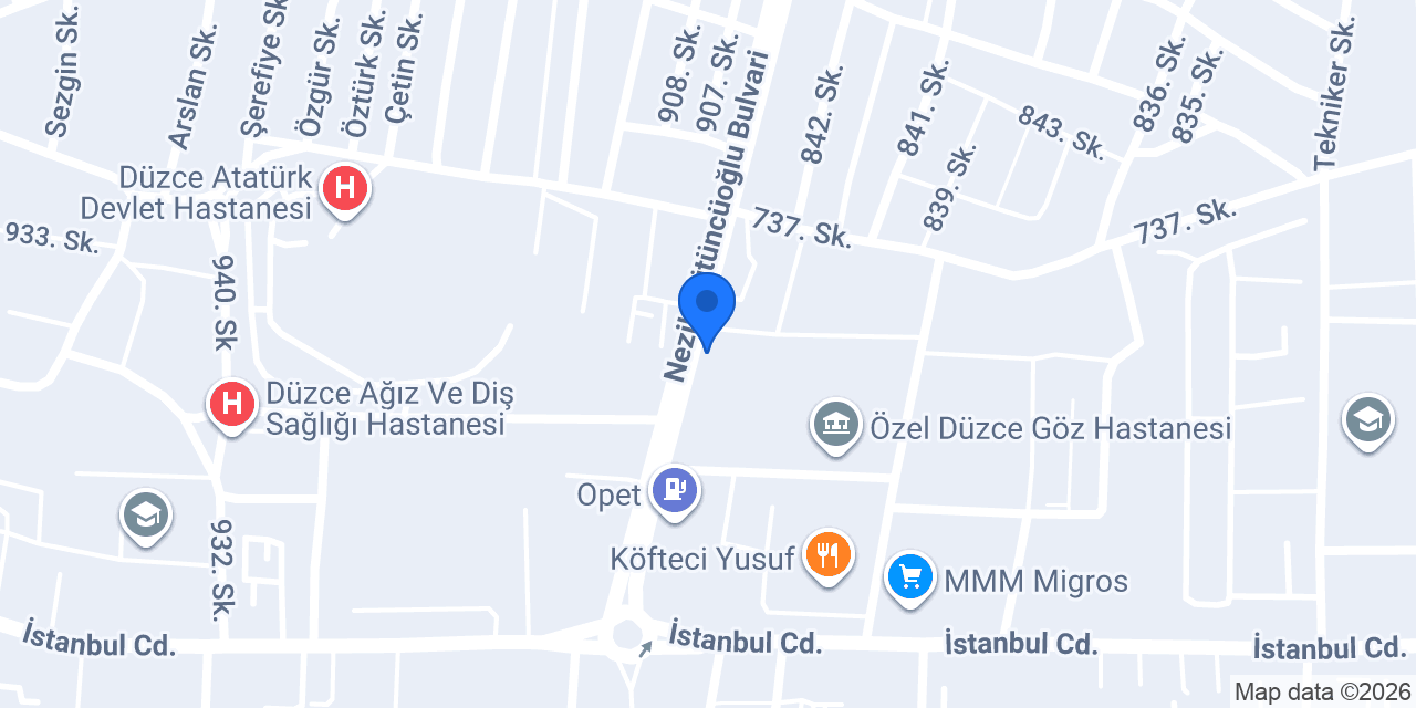 Pizzabulls Kültür - Düzce konumu
