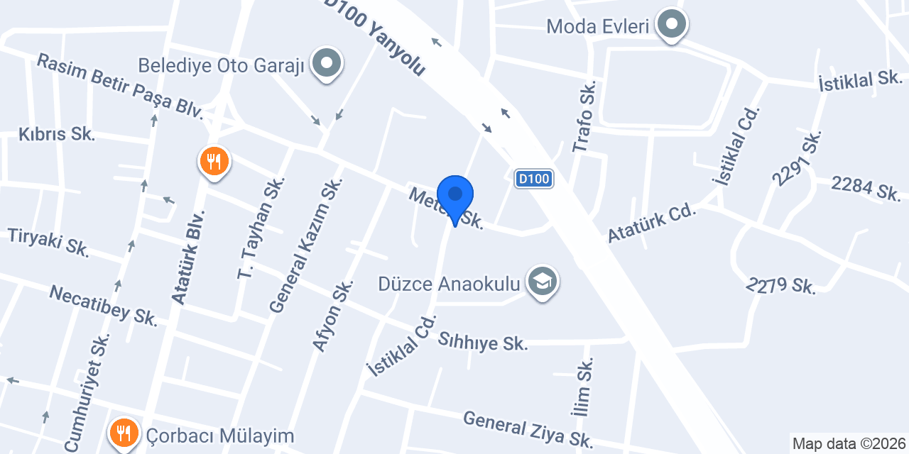 Çengel Nakliye konumu