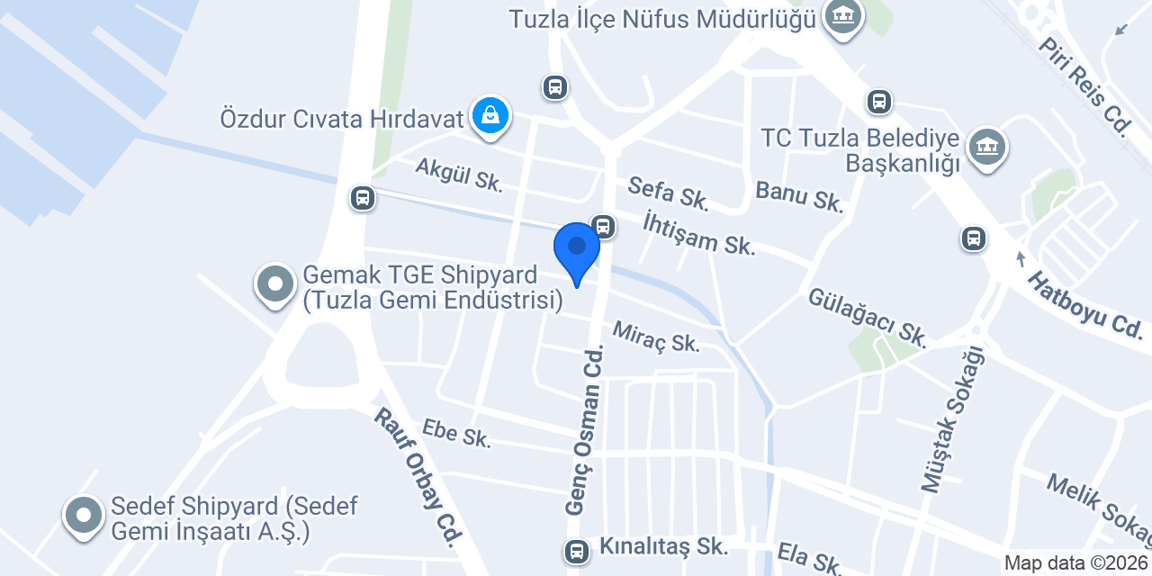 Ünver Çelik Halat konumu