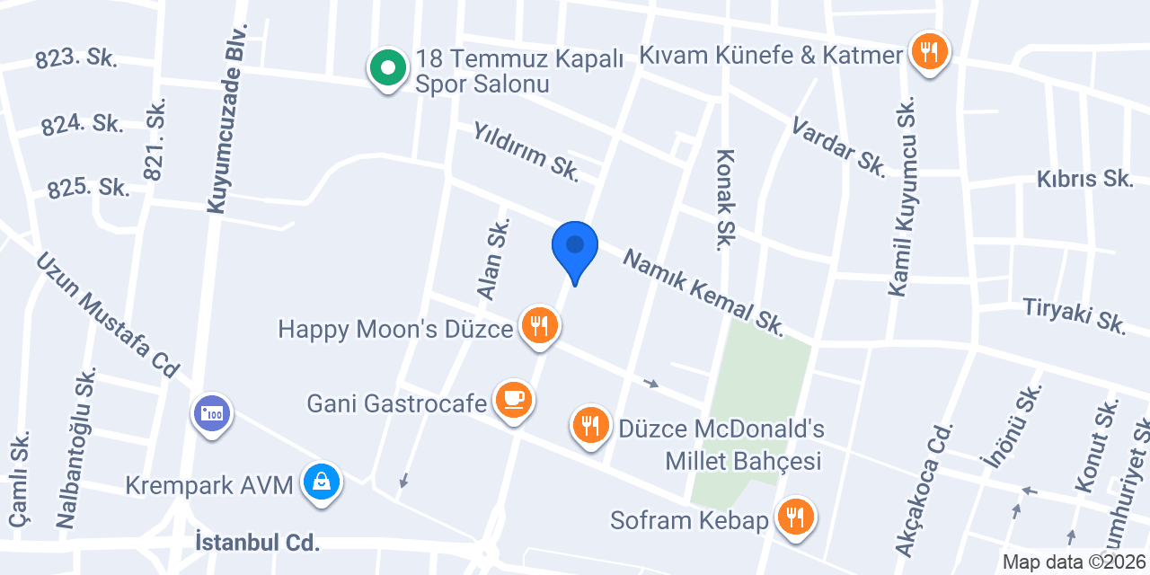 Ezgi Şeker Makeup Studio konumu