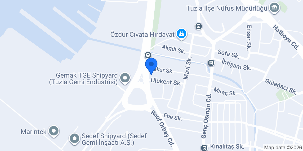 Onur Yapı ve End. Ürun. San.Tic.Ltd.Şti konumu