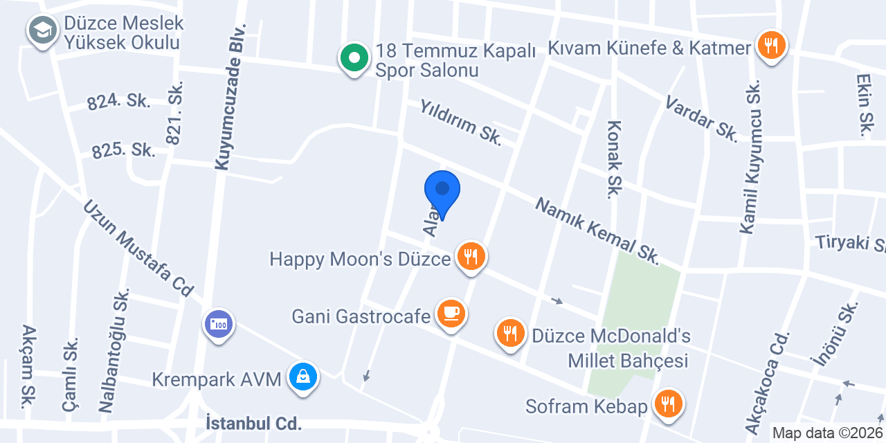 Kuaför Ersin konumu