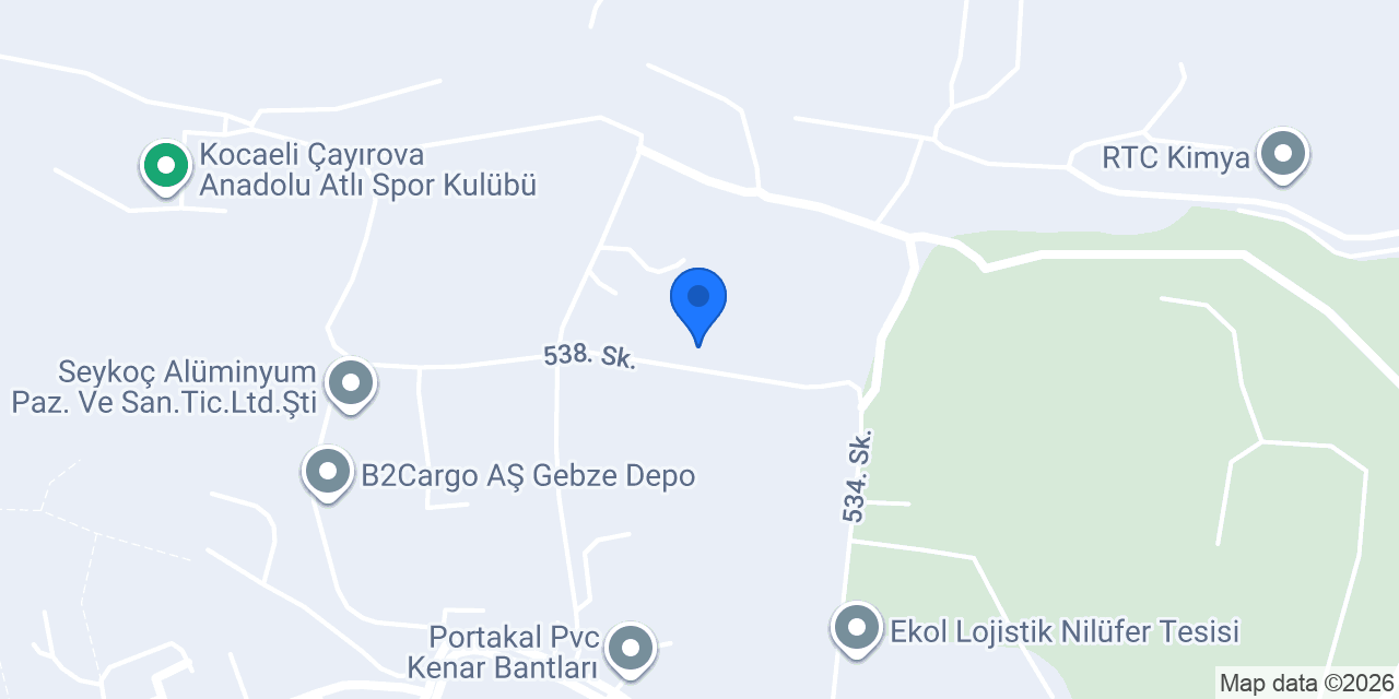 DGC Lojistik A.Ş. konumu