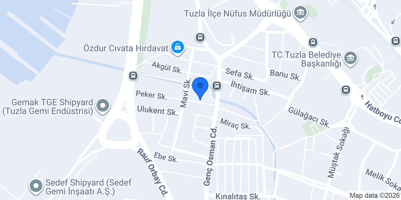 Günay Teknik Hırdavat konumu
