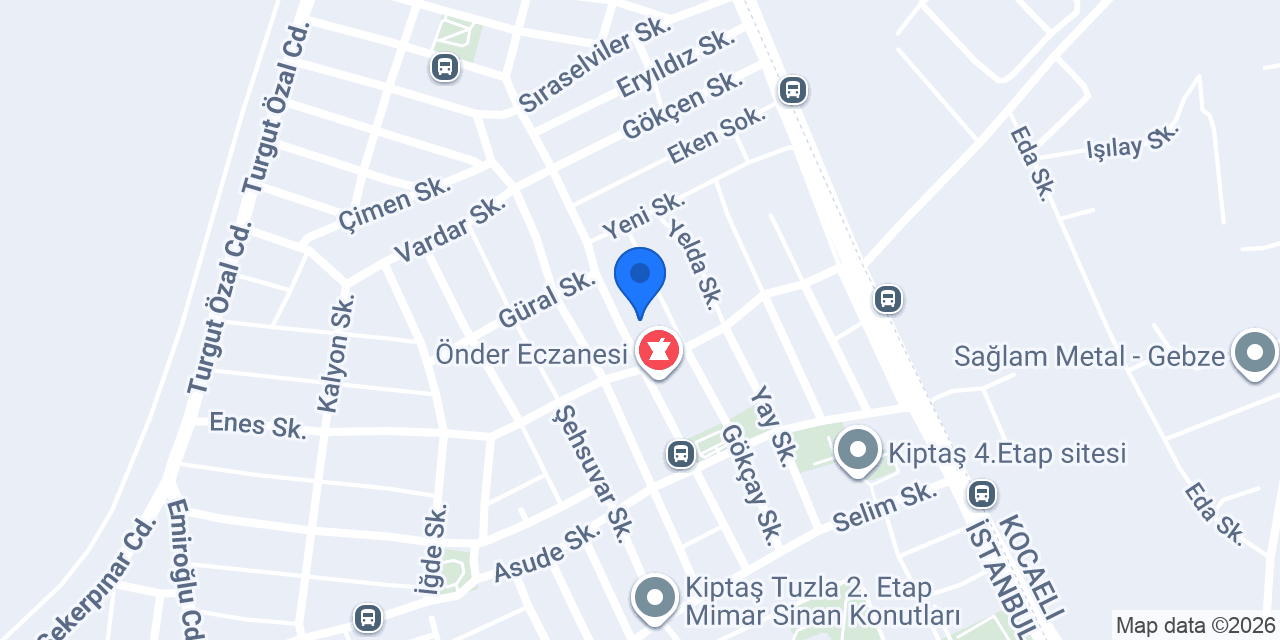 Şirin dondurma konumu