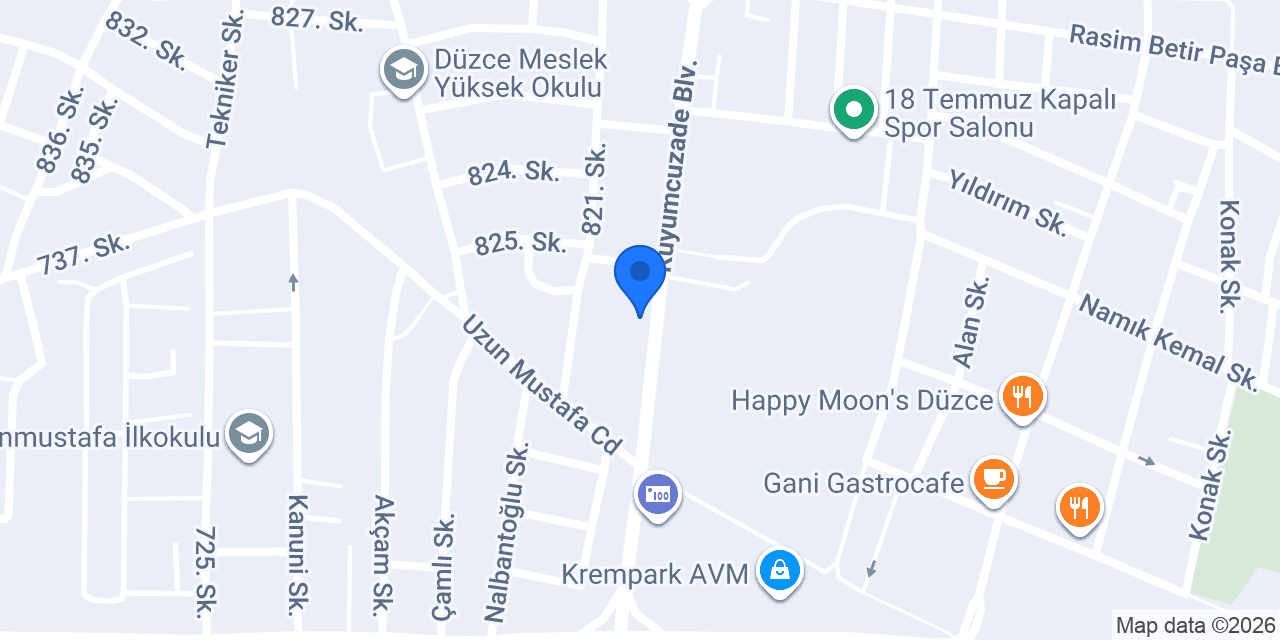 Dora Art Yapı Ltd. Şti. konumu