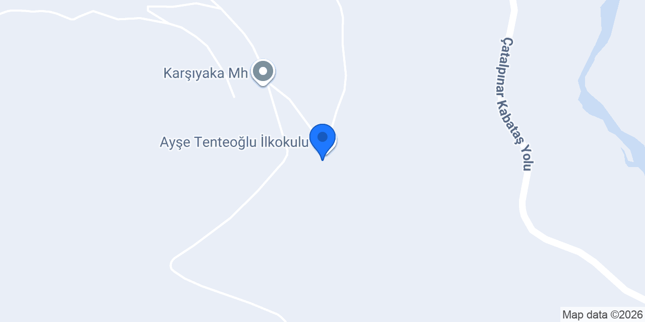 Ayşe Tenteoğlu İlkokulu konumu